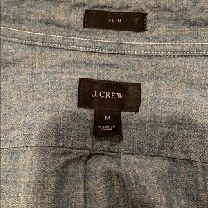 J Crew Chambray button down shirt